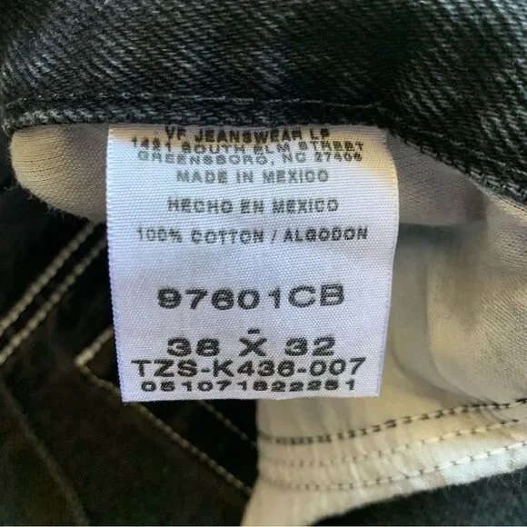 Wrangler Straight Leg Jeans Size 38 - Picture 5 of 8